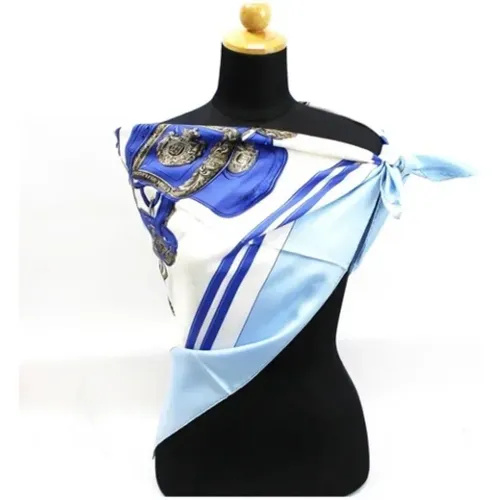 Pre-owned > Pre-owned Accessories > Pre-owned Scarves - - Hermès Vintage - Modalova