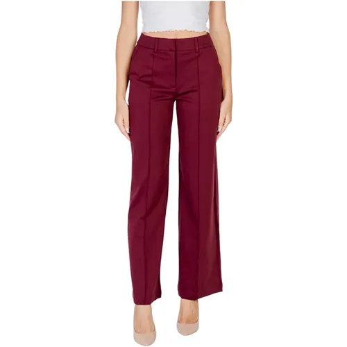 Trousers > Wide Trousers - - Ichi - Modalova