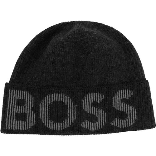 Accessories > Hats > Beanies - - Boss - Modalova
