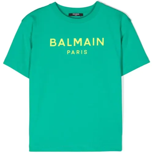 Kids > Tops > T-Shirts - - Balmain - Modalova