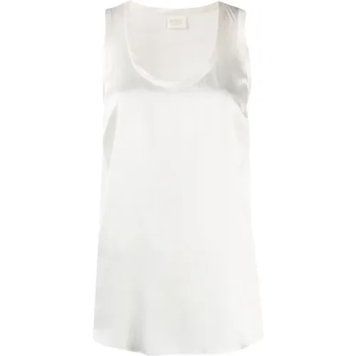 Tops > Sleeveless Tops - - BRUNELLO CUCINELLI - Modalova