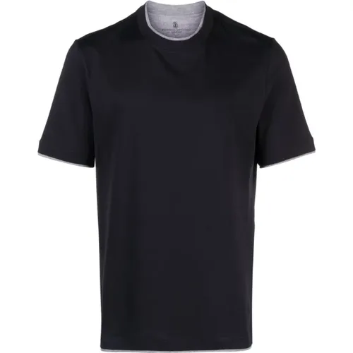 Tops > T-Shirts - - BRUNELLO CUCINELLI - Modalova