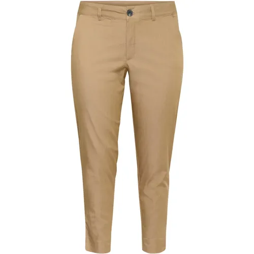 Trousers > Chinos - - Kaffe Curve - Modalova