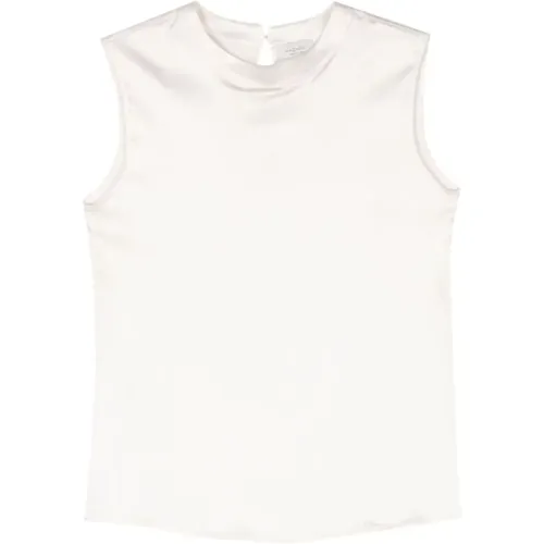 Tops > Sleeveless Tops - - Mazzarelli - Modalova