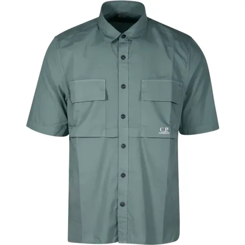 Shirts > Short Sleeve Shirts - - C.P. Company - Modalova