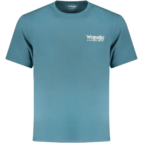 Wrangler - Tops > T-Shirts - Blue - Wrangler - Modalova