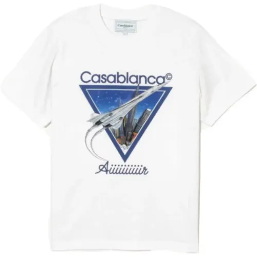 Tops > T-Shirts - - Casablanca - Modalova