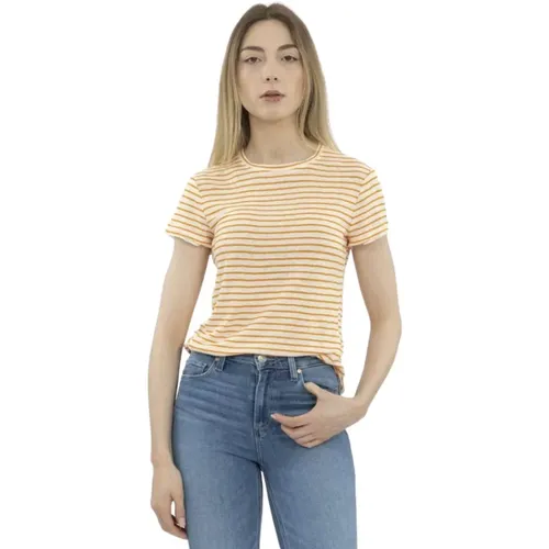 Frame - Tops > T-Shirts - Orange - Frame - Modalova
