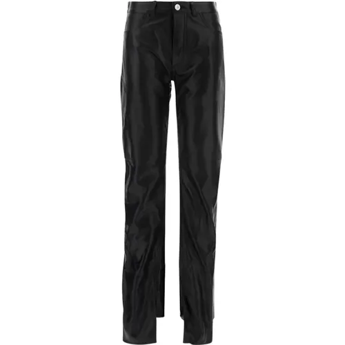 Trousers > Leather Trousers - - The Attico - Modalova