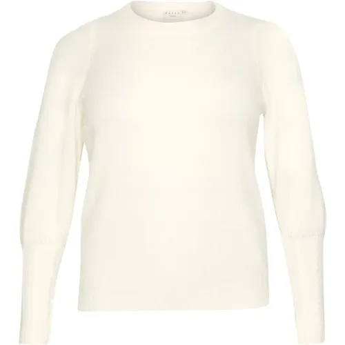 Knitwear > Round-neck Knitwear - - Kaffe Curve - Modalova