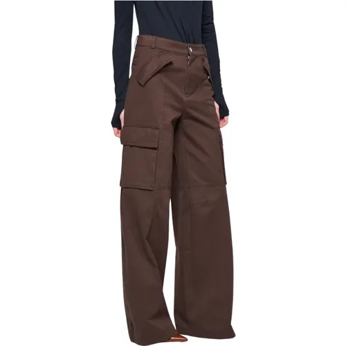 Trousers > Wide Trousers - - Silvian Heach - Modalova