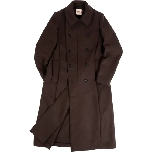 Coats > Double-Breasted Coats - - Plan C - Modalova