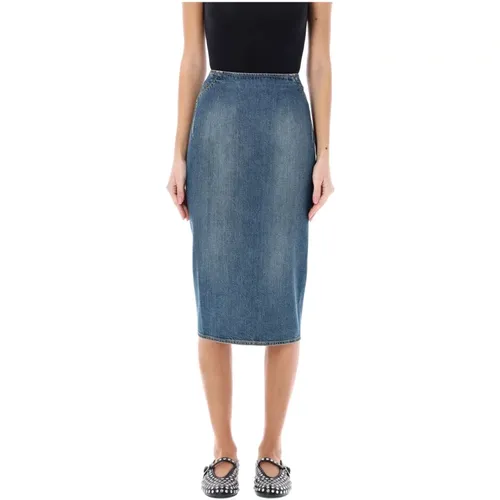 Skirts > Denim Skirts - - Alaïa - Modalova