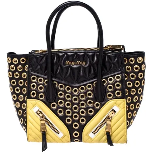 Pre-owned > Pre-owned Bags > Pre-owned Tote Bags - - Miu Miu Pre-owned - Modalova