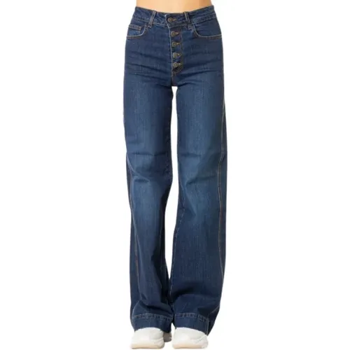 Jijil - Jeans > Wide Jeans - Blue - Jijil - Modalova