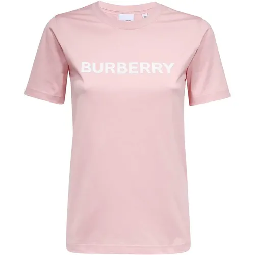 Burberry - Tops > T-Shirts - Pink - Burberry - Modalova