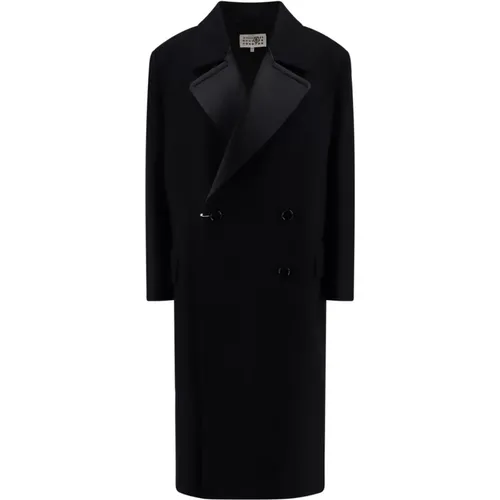 Coats > Double-Breasted Coats - - MM6 Maison Margiela - Modalova