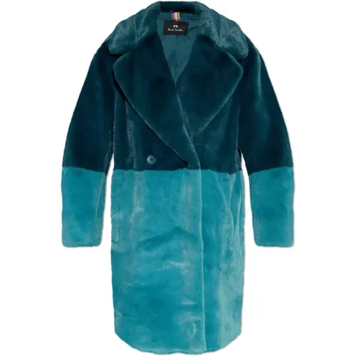 Jackets > Faux Fur & Shearling Jackets - - PS By Paul Smith - Modalova