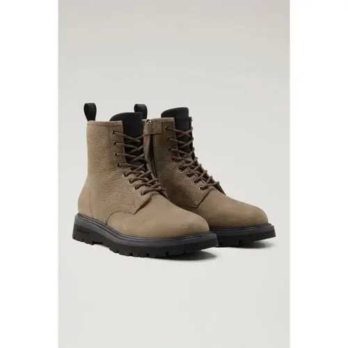 Shoes > Boots > Lace-up Boots - - Woolrich - Modalova