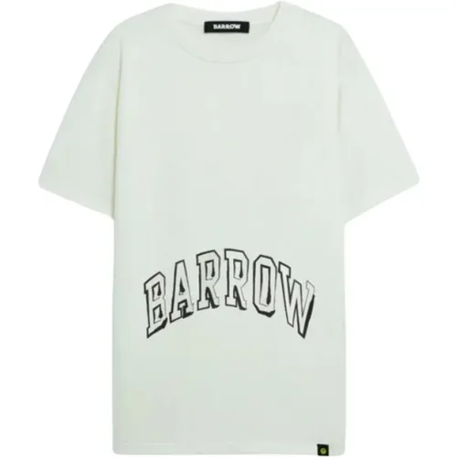 Barrow - Tops > T-Shirts - White - Barrow - Modalova