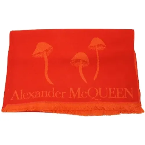 Pre-owned > Pre-owned Accessories > Pre-owned Scarves - - Alexander McQueen Pre-owned - Modalova