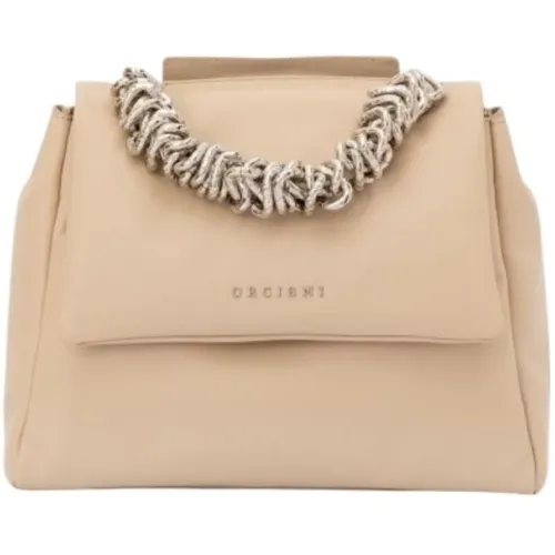 Orciani - Bags > Handbags - Beige - Orciani - Modalova