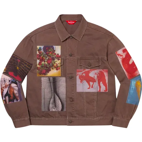 Jackets > Denim Jackets - - Supreme - Modalova