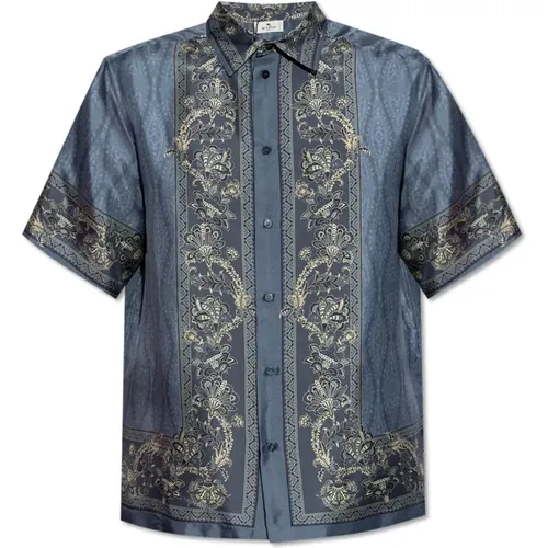 Shirts > Short Sleeve Shirts - - ETRO - Modalova