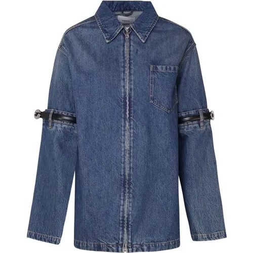 Jackets > Denim Jackets - - Coperni - Modalova