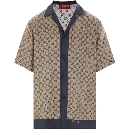 Shirts > Short Sleeve Shirts - - Gucci - Modalova