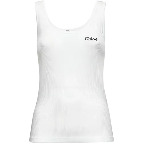 Tops > Sleeveless Tops - - Chloé - Modalova