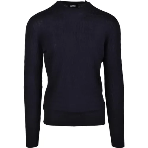 Knitwear > Round-neck Knitwear - - Alpha Studio - Modalova