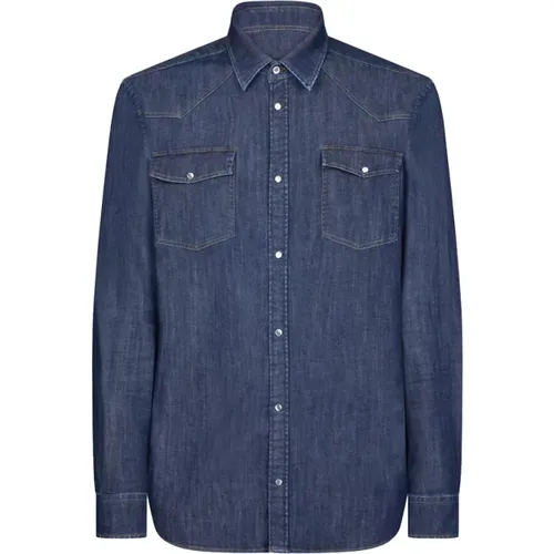 Shirts > Denim Shirts - - Dondup - Modalova