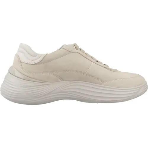 Geox - Shoes > Sneakers - Beige - Geox - Modalova