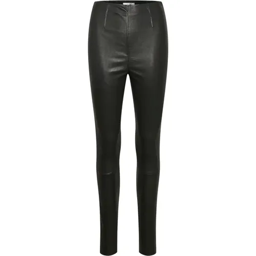 Trousers > Leather Trousers - - Gestuz - Modalova