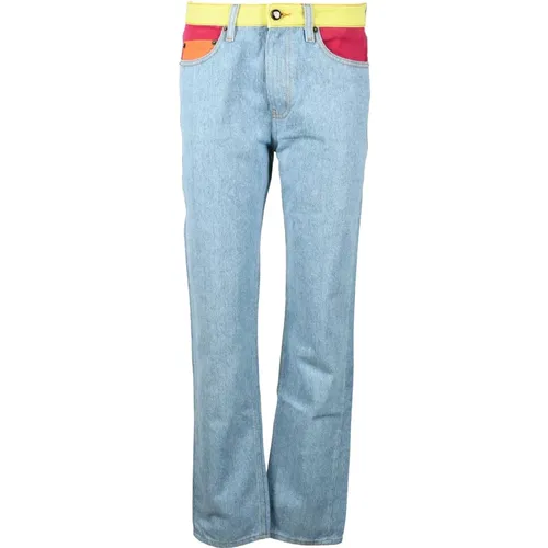 Jeans > Straight Jeans - - Semicouture - Modalova