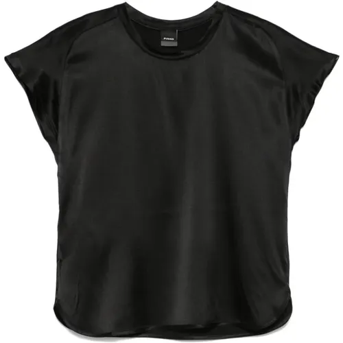 Pinko - Tops > T-Shirts - Black - pinko - Modalova