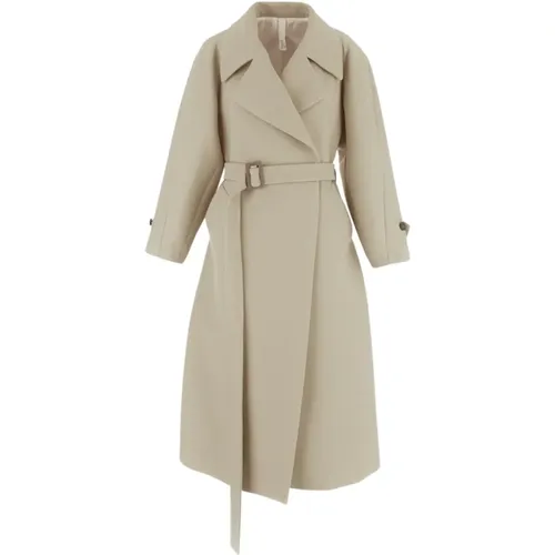 Coats > Belted Coats - - Hevo - Modalova