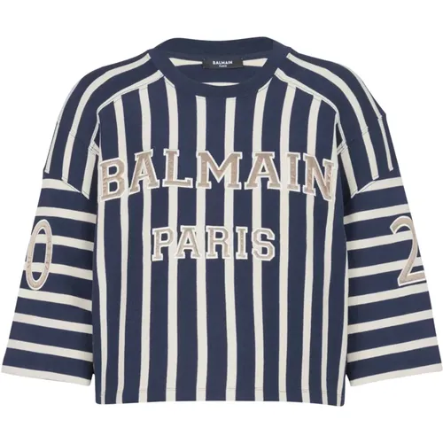 Tops > T-Shirts - - Balmain - Modalova