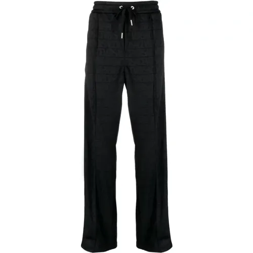 Trousers > Straight Trousers - - Versace - Modalova