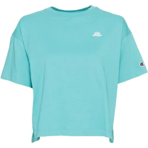 Champion - Tops > T-Shirts - Blue - Champion - Modalova