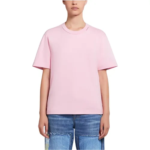 Marni - Tops > T-Shirts - Pink - Marni - Modalova