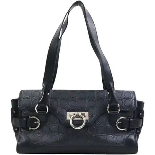 Pre-owned > Pre-owned Bags > Pre-owned Shoulder Bags - - Salvatore Ferragamo Pre-owned - Modalova