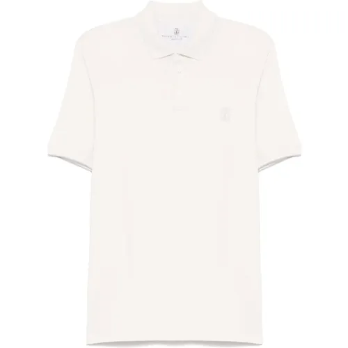 Tops > Polo Shirts - - BRUNELLO CUCINELLI - Modalova