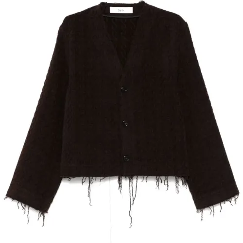 Knitwear > Cardigans - - Séfr - Modalova