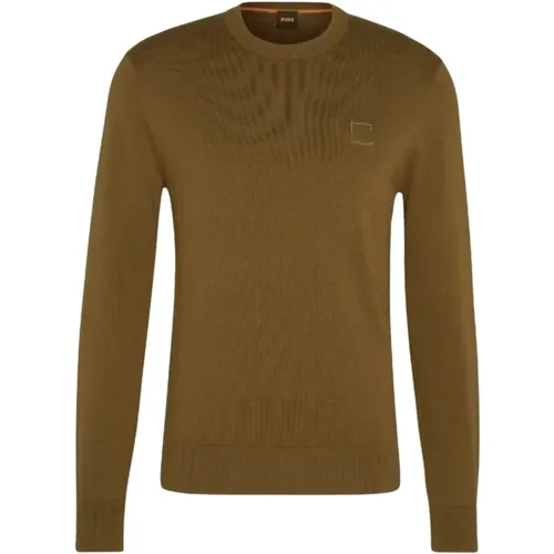 Knitwear > Round-neck Knitwear - - Hugo Boss - Modalova