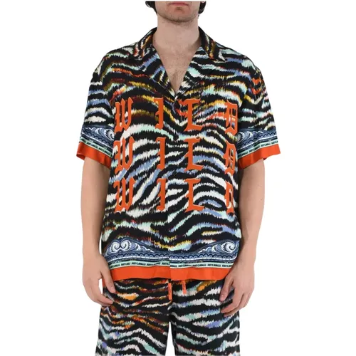 Shirts > Short Sleeve Shirts - - Just Cavalli - Modalova