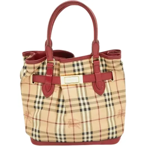 Pre-owned > Pre-owned Bags > Pre-owned Tote Bags - - Burberry Vintage - Modalova