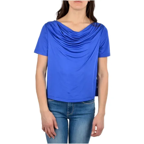 Marciano - Tops > T-Shirts - Blue - Marciano - Modalova