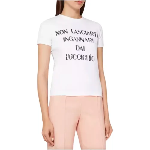 Tops > T-Shirts - - Elisabetta Franchi - Modalova